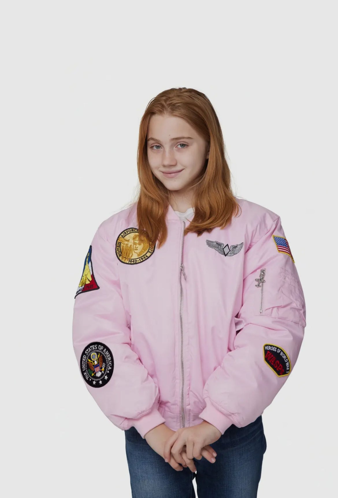 Pink MA-1 Flight Jacket