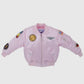 Pink MA-1 Flight Adult Jacket