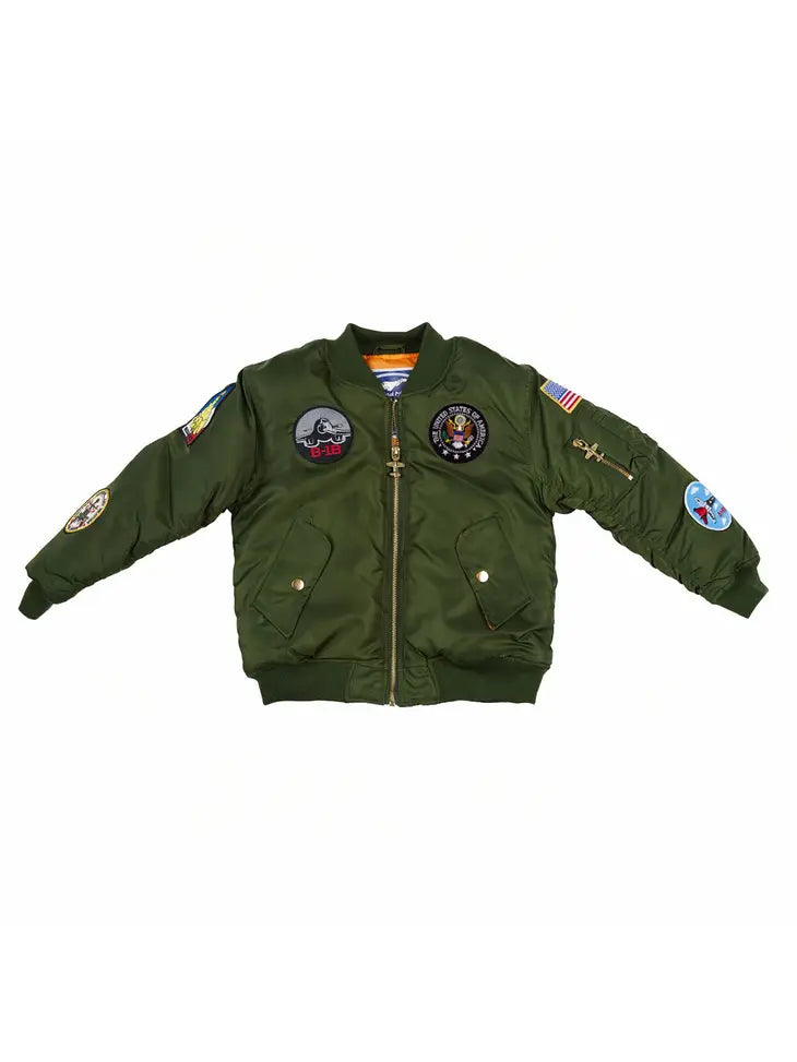 Green MA-1 Flight Jacket
