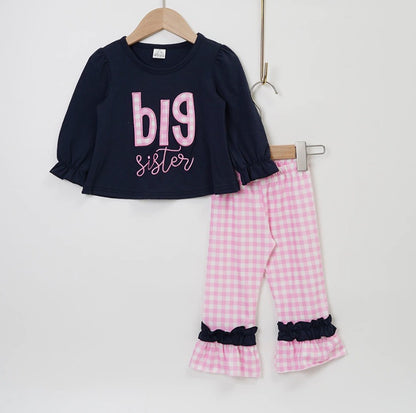 Girls Big Sister 2 piece pants set